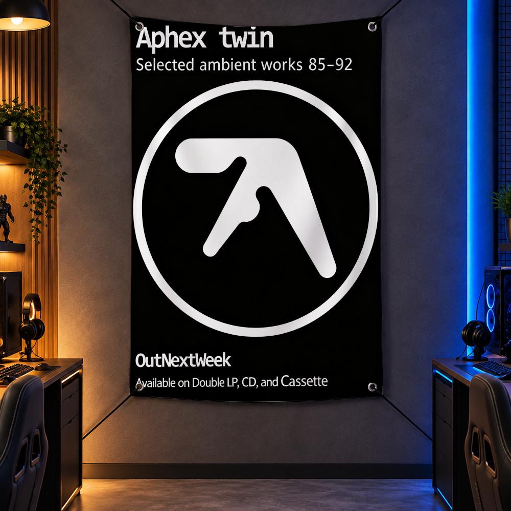 Electronics Repair Garage - Music Electronic A-Aphex Twin Flags Vertical