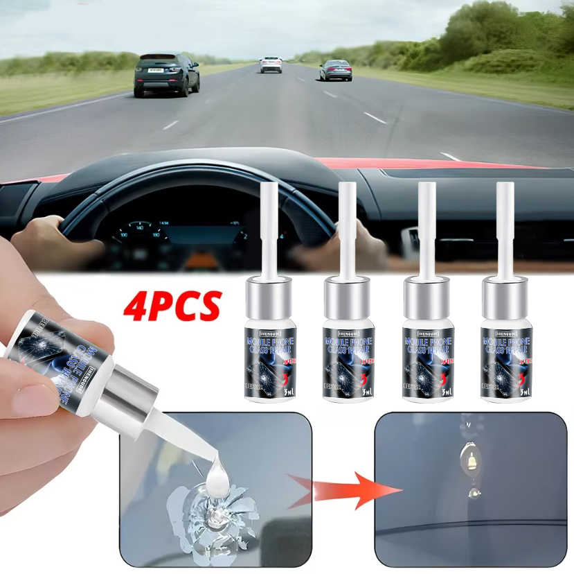 Electronics Repair Manual - 1/4pcs Car Windshield Cracked Repair Tool