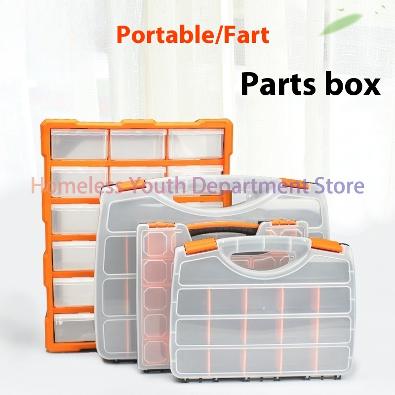 Storage Box Electronic Compone - Electronics Repair Garage ulasan dan harga