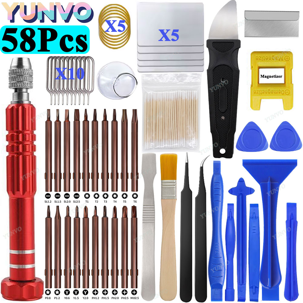 58 in 1 Precision Screwdriver  - Phone Opening Tool ulasan dan harga
