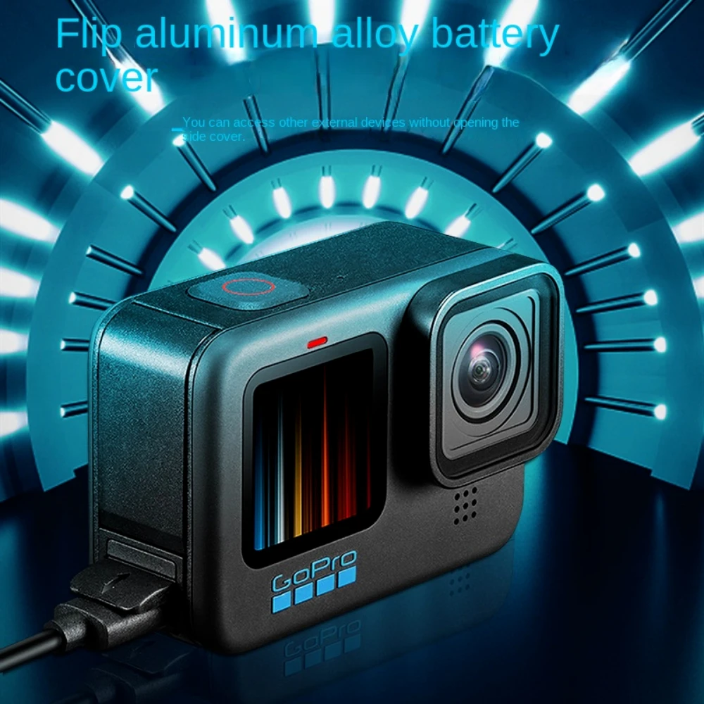 Flip Battery Cover for GoPro H - Gopro Action Camera Hero 11 Black ulasan dan harga