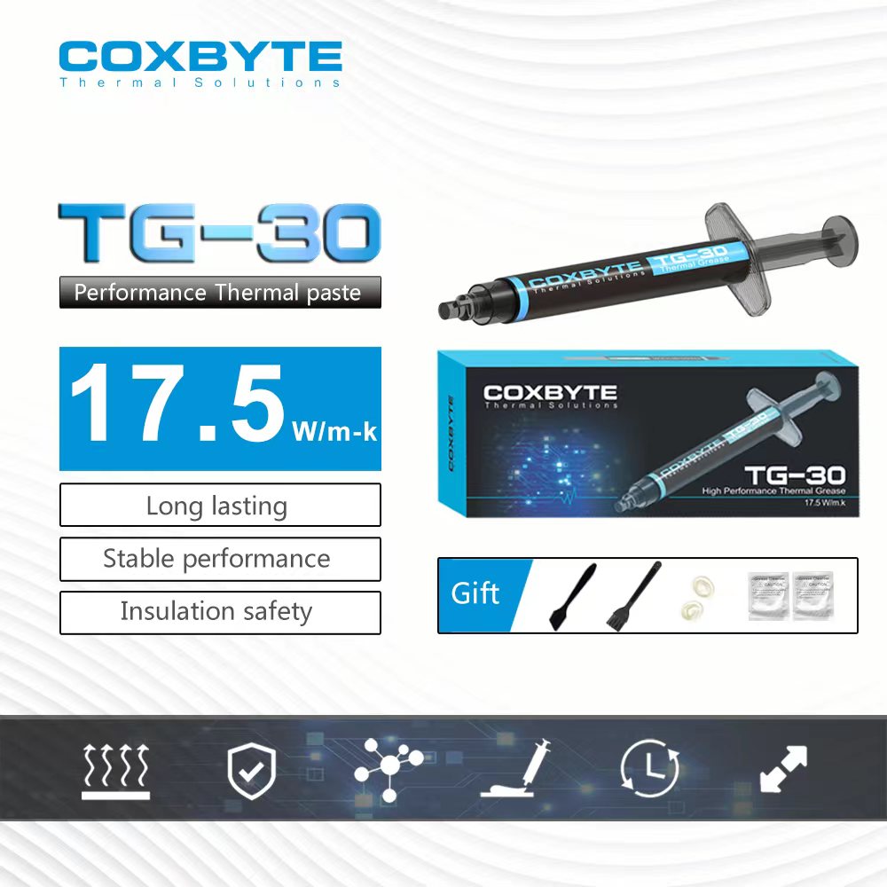 Coxbyte 17.5W/mk Thermal Paste - Thermal Paste Cpu ulasan dan harga