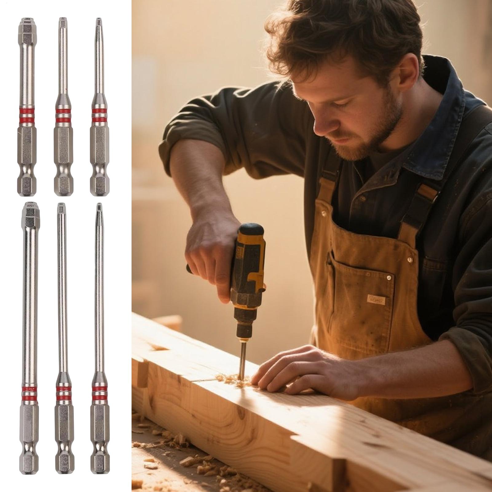 Magnetic Screwdriver Bits 6-Pi - Electronics Repair Garage ulasan dan harga
