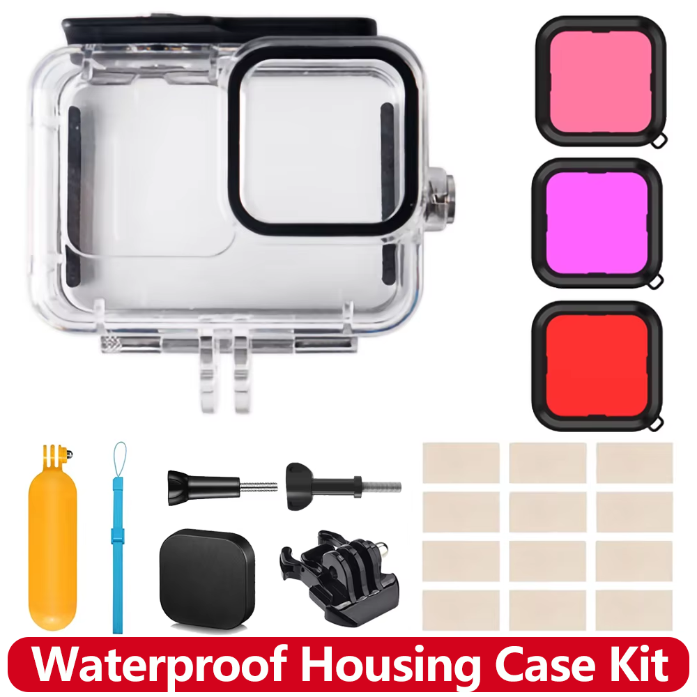 Waterproof Housing Case for Go - Gopro Action Camera Hero 11 Black ulasan dan harga