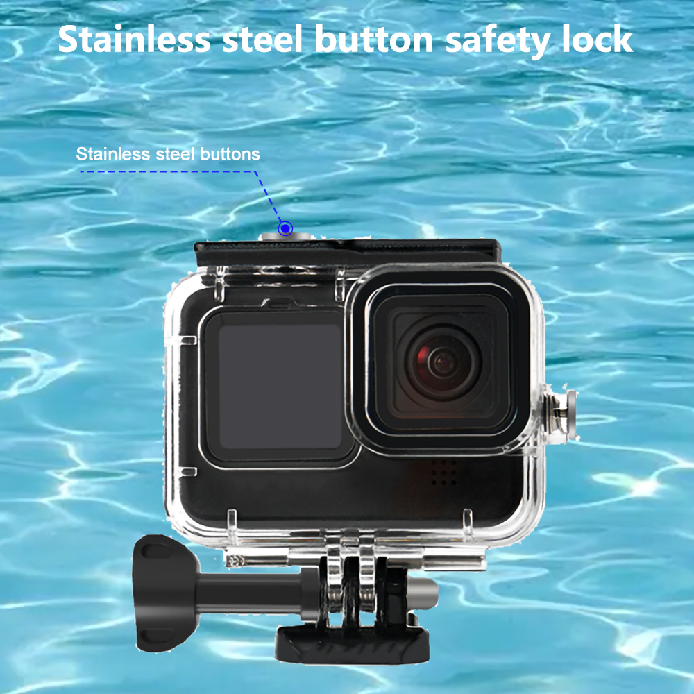 Waterproof Housing Case for Go - Gopro Action Camera Hero 11 Black ulasan dan harga