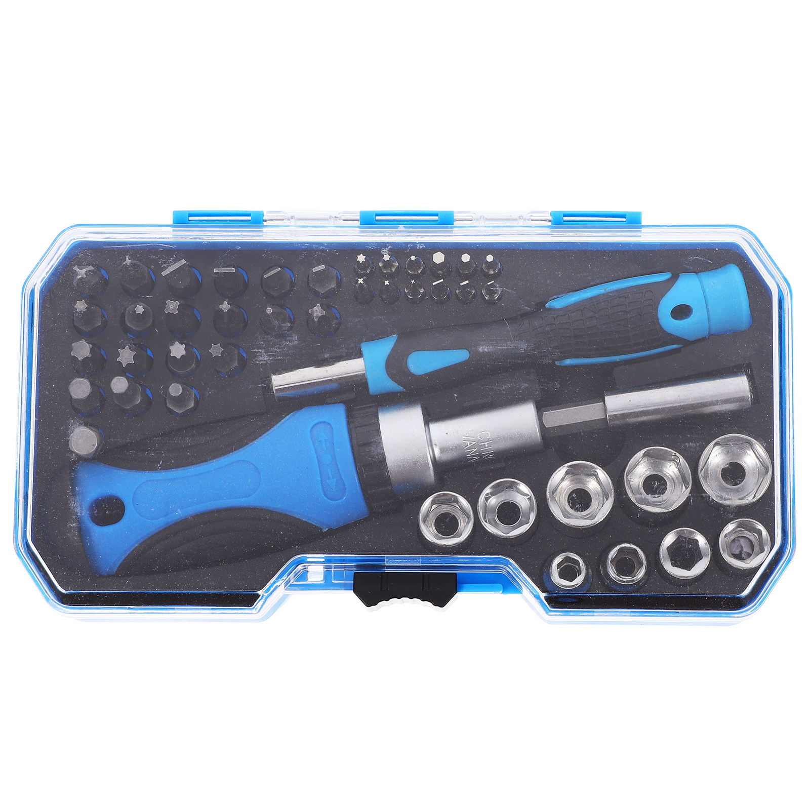 44Pcs Ratcheting Screwdriver S - Electronics Repair Garage ulasan dan harga