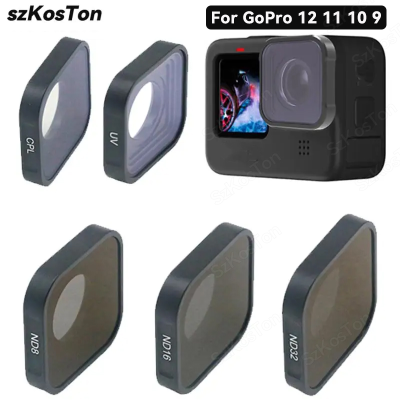 UV CPL ND8 ND16 ND32 Filter fo - Gopro Action Camera Hero 11 Black ulasan dan harga