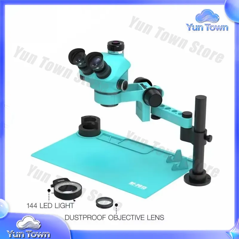 Digital Trinocular Microscope  - Electronics Repair Degree ulasan dan harga