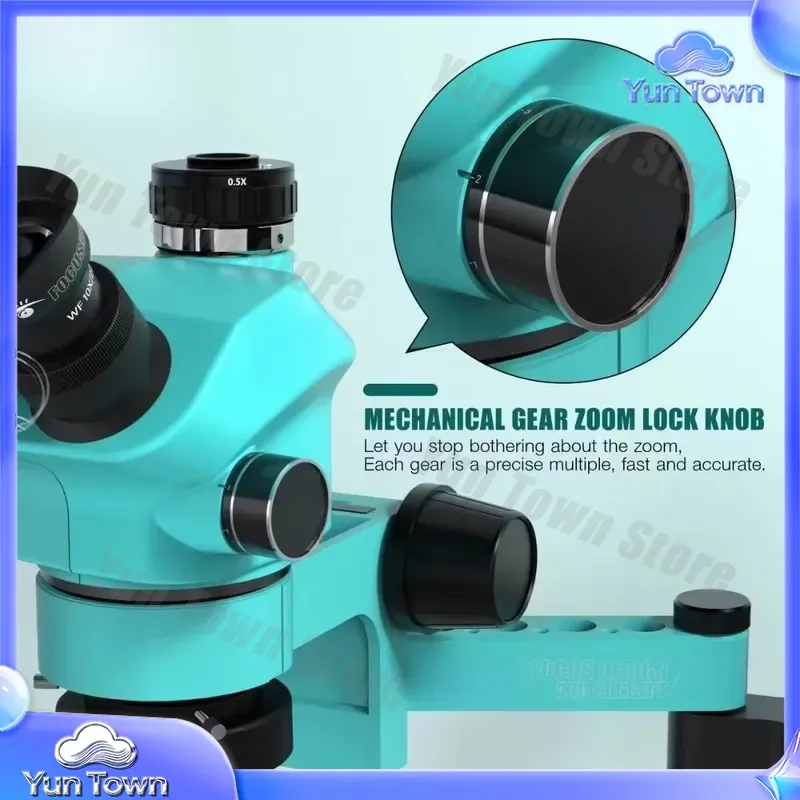 Digital Trinocular Microscope  - Electronics Repair Degree ulasan dan harga