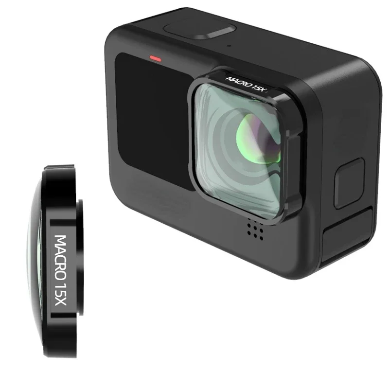 Macro 15X HD Lens Filter for G - Gopro Action Camera Hero 11 Black ulasan dan harga