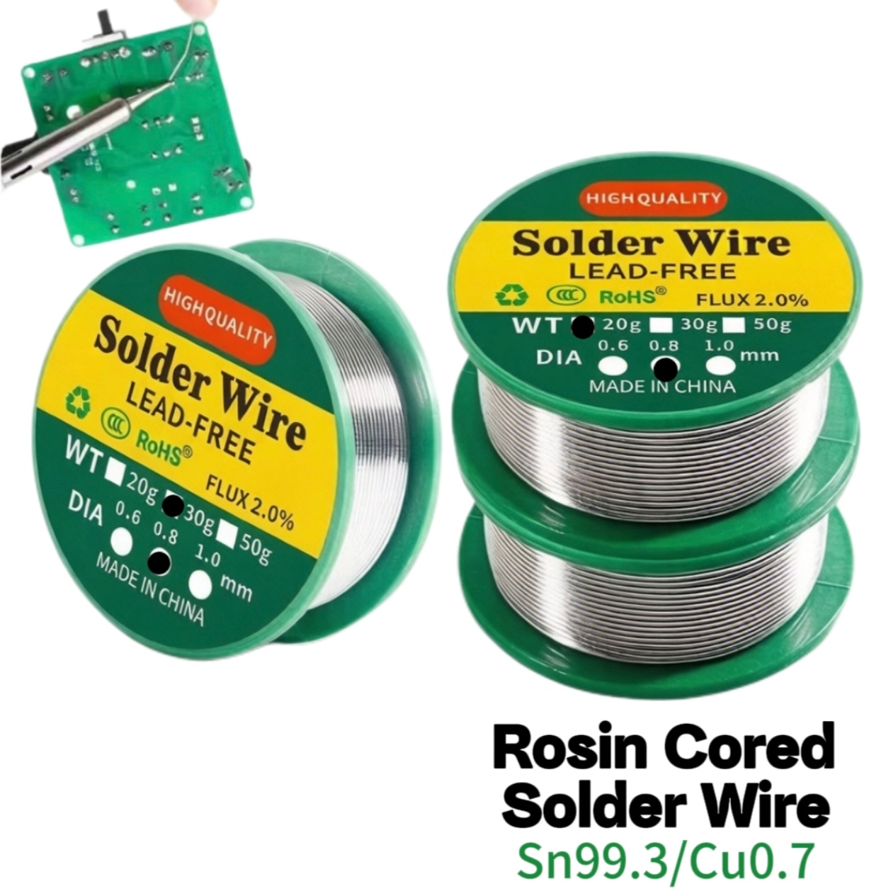 20g-50g Lead-free No-clean Hig - Electronics Repair Degree ulasan dan harga