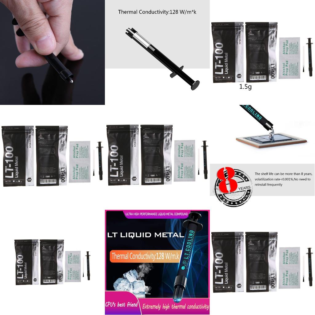 LT-100 Liquid Metal Thermal Co - Thermal Paste Cpu ulasan dan harga