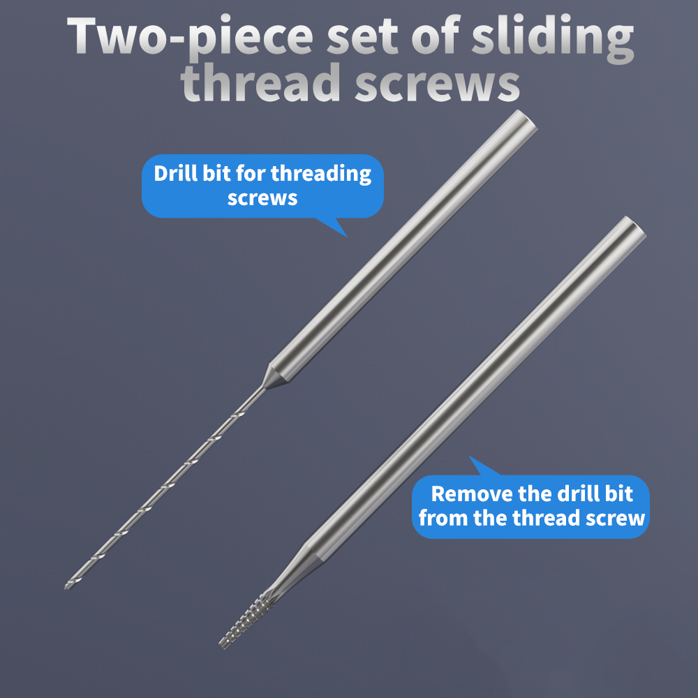 2Pcs Sliding Drill Bit Alloy S - Electronics Repair Manual ulasan dan harga