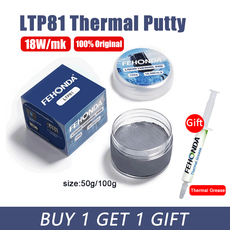 Fehonda LTP81 Thermal Putty 18 - Thermal Paste Cpu ulasan dan harga