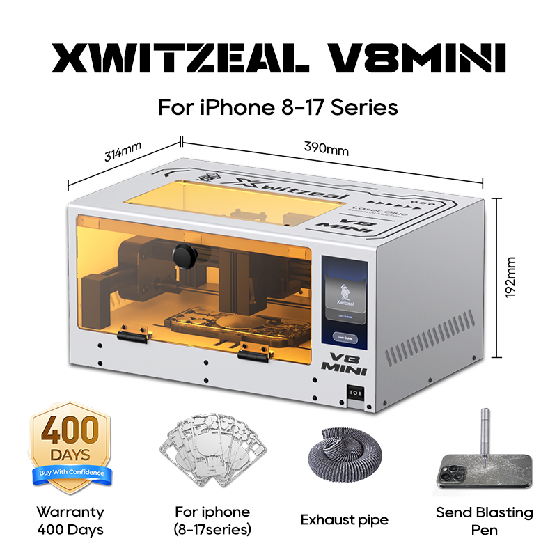Xwitzeal® V8 MINI Laser Glue R - Electronics Repair Manual ulasan dan harga