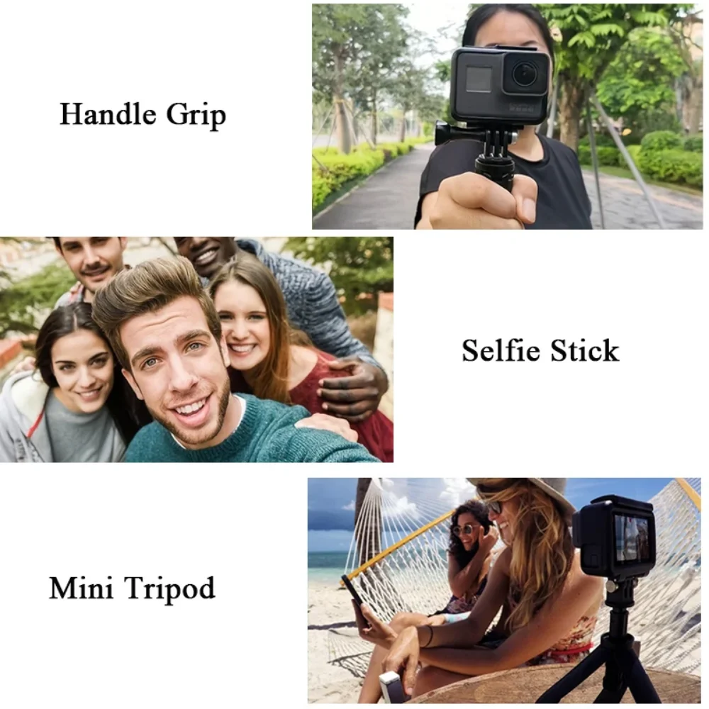 Mini Extendable Tripod Foldabl - Gopro Action Camera Hero 11 Black ulasan dan harga