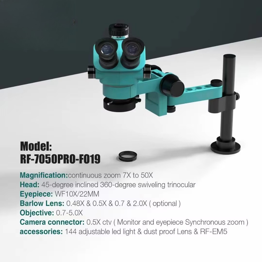 Microscope RF-7050pro- FO19 36 - Electronics Repair Degree ulasan dan harga