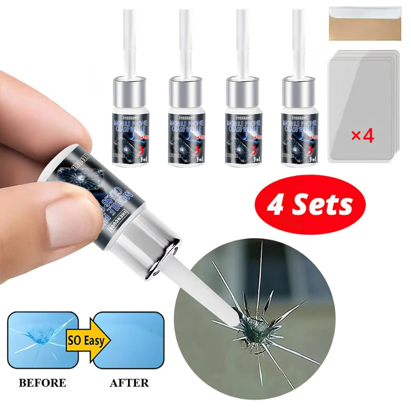 1/4pcs Car Windshield Cracked  - Electronics Repair Manual ulasan dan harga