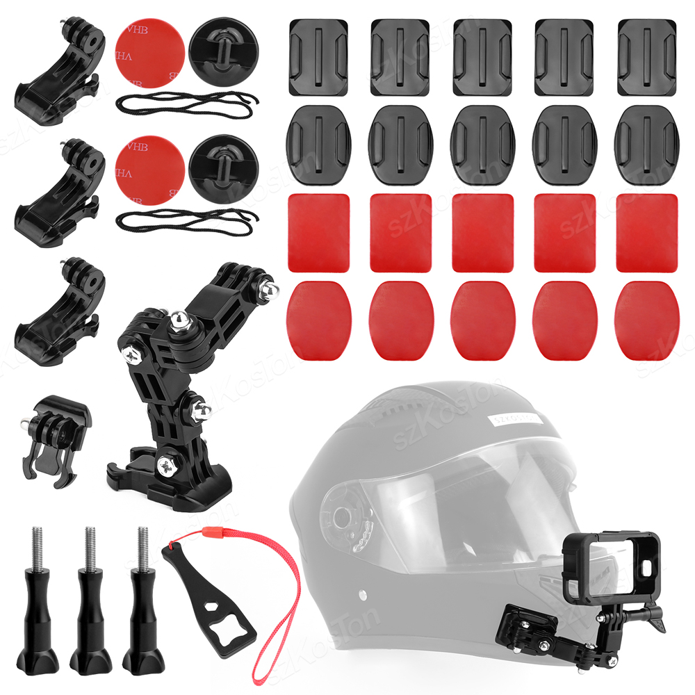 Motorcycle Helmet Chin Mount K - Gopro Action Camera Hero 11 Black ulasan dan harga