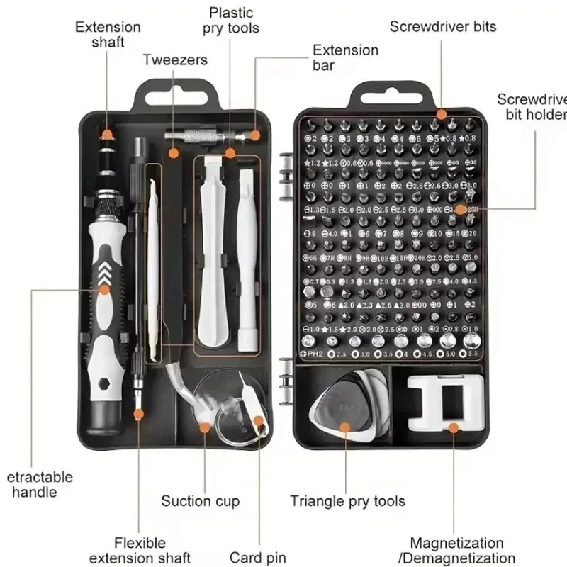 115 in 1 Multifunctional Screw - Electronics Repair Manual ulasan dan harga