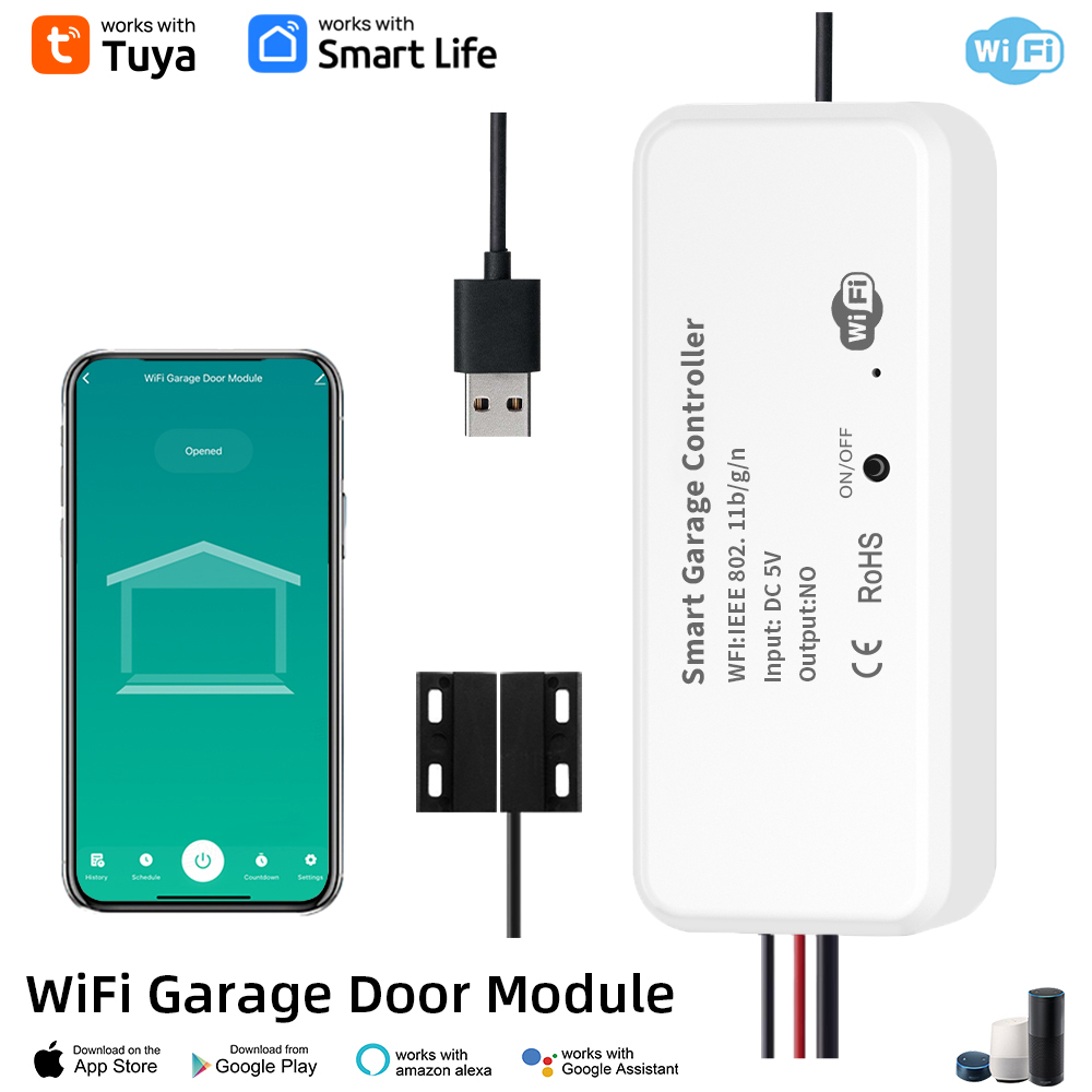 Smart Garage Door Opener DC5V  - Phone Opening Tool ulasan dan harga