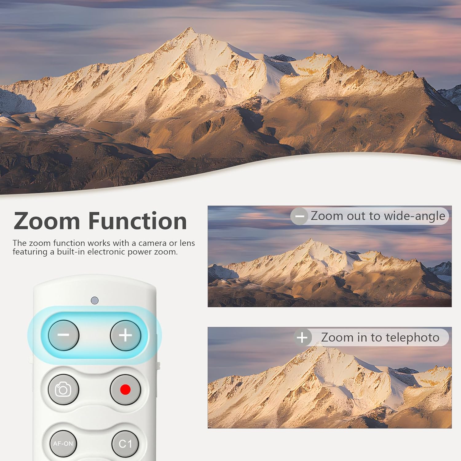 AODELAN Wireless Bluetooth Rem - Sony Camera A7 Iv ulasan dan harga
